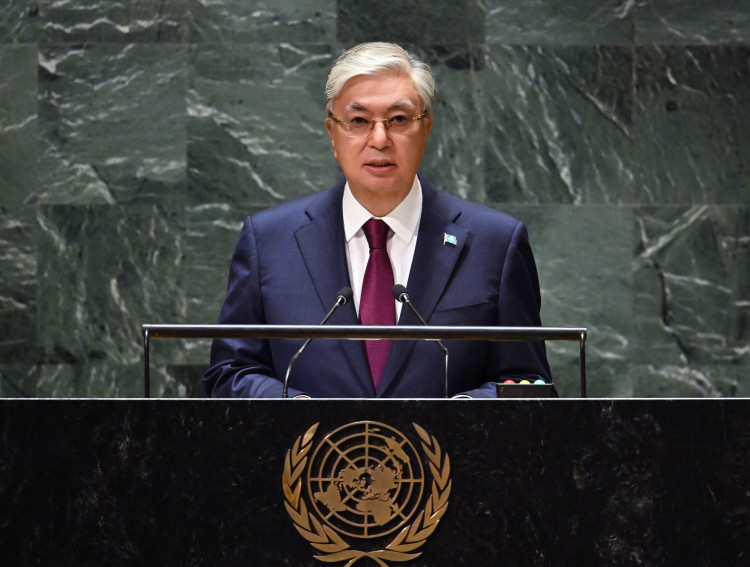 Kazakhstan's president calls for UN action: urges establishment of International Agency for Biological Safety 